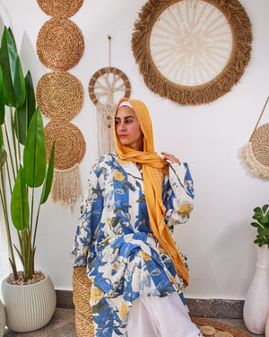 Autumn printed dress long sleeves nero - 2025108