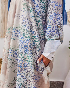 Autumn printed dress long sleeves - 2025109