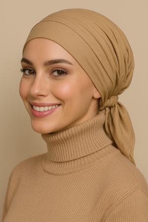 wrapped scarf - 61596