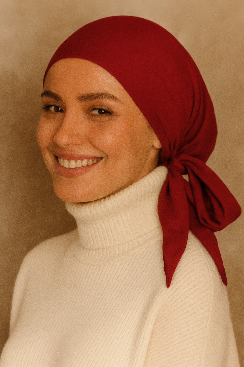 wrapped scarf - 61596