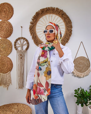 Cotton Scarf - 61656