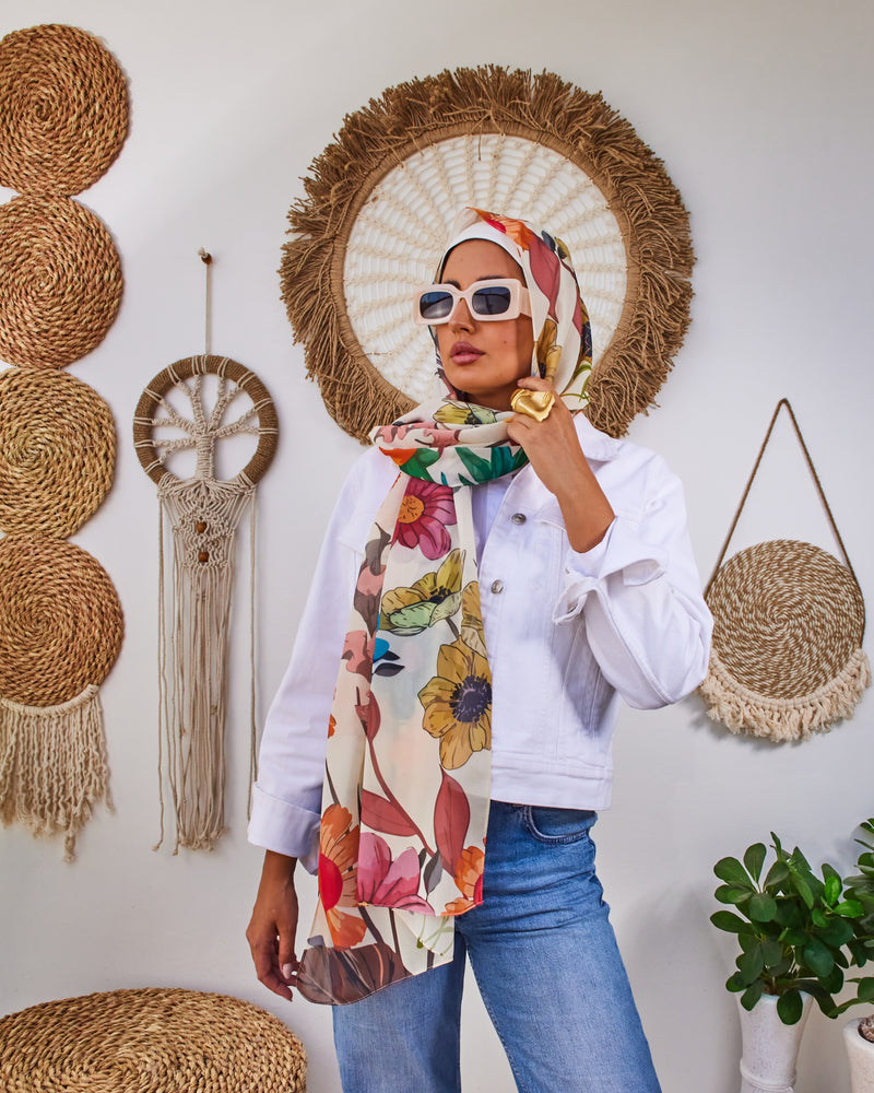 Cotton Scarf - 61656