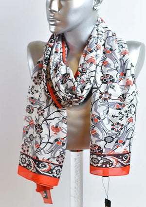 satin scarf - 83216