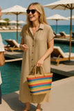 Soft Linen Long Chemise BHYA - 2025005