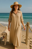 Soft Linen Oversize Dress BHYA - 2025006