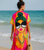 Printed long chemise BHYA - 2025021