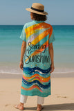Printed long chemise BHYA - 2025024