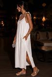 Linen Maxi Dress - 2025163