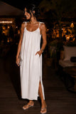 Linen Maxi Dress - 2025163