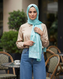 Premium Silk Scarf Collection – Elegance in Every Shad--74256