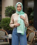 Premium Silk Scarf Collection – Elegance in Every Shad--74256