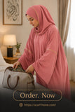 Premium Striped Cotton Isdal – Ultimate Comfort & Modesty --61712