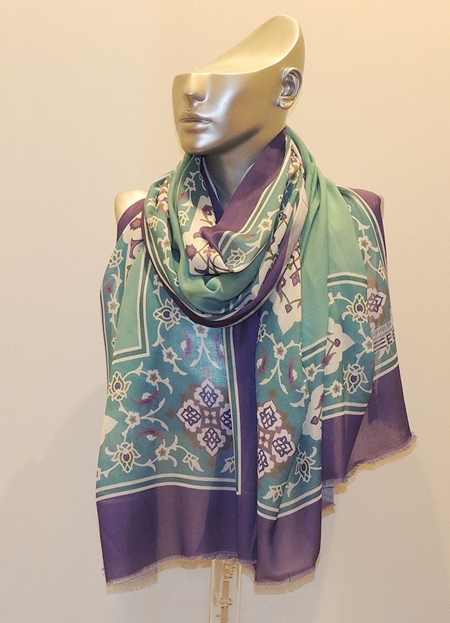 Cotton scarf-61309