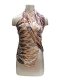 Satin scarf-63004