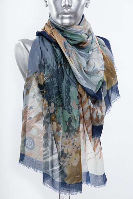 cotton scarf - 81188