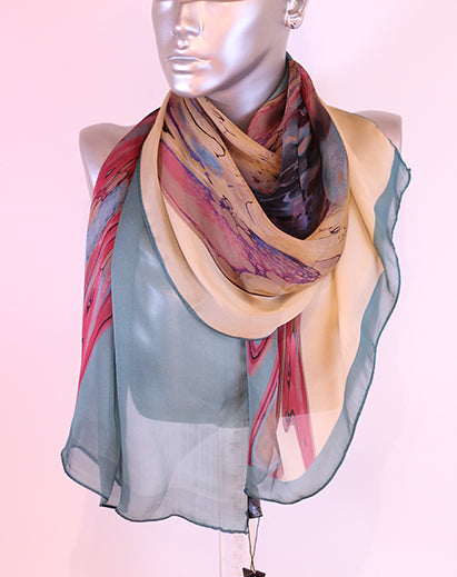 Silk scarf - 84223