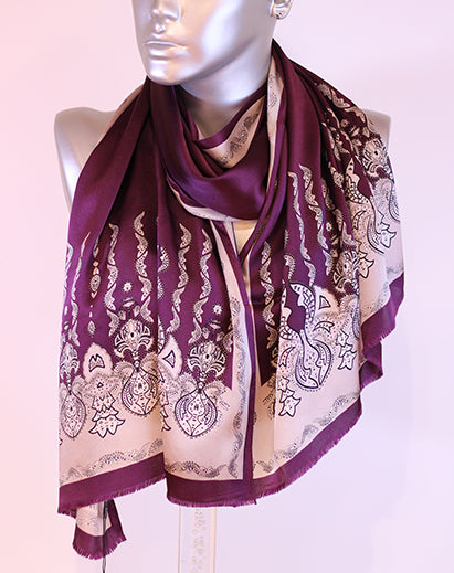 Silk scarf - 84229