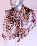 Silk scarf - 84253